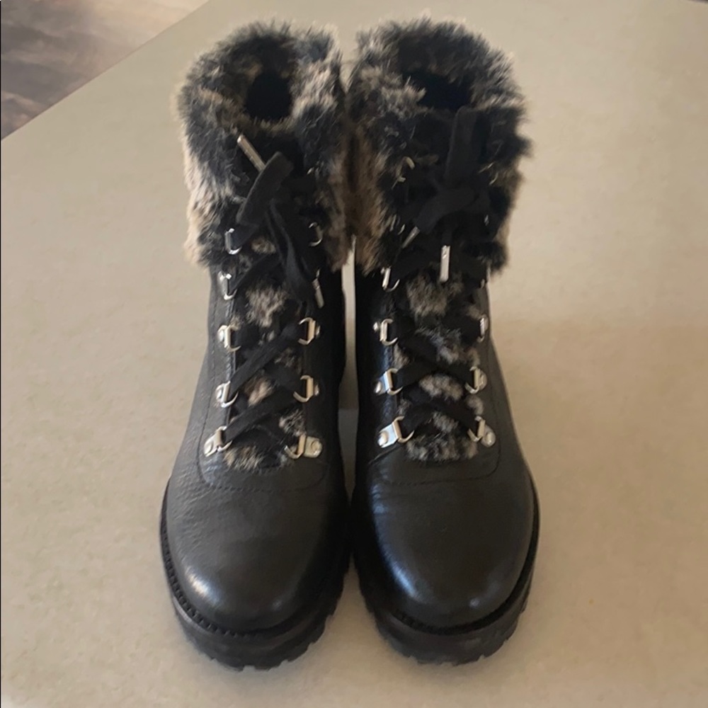 Dolce Vita Faux Shearling Leather Boot